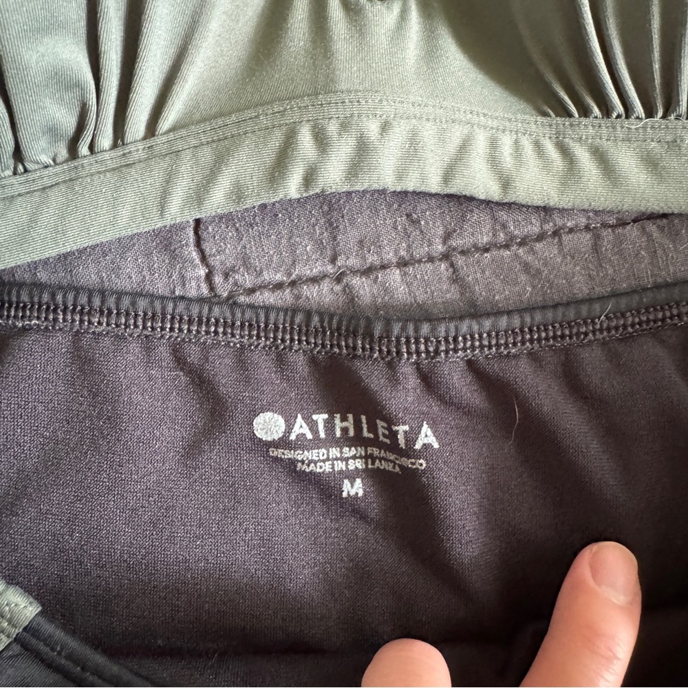 Athleta Olive and Black Bikini Set - Picture 2 of 5